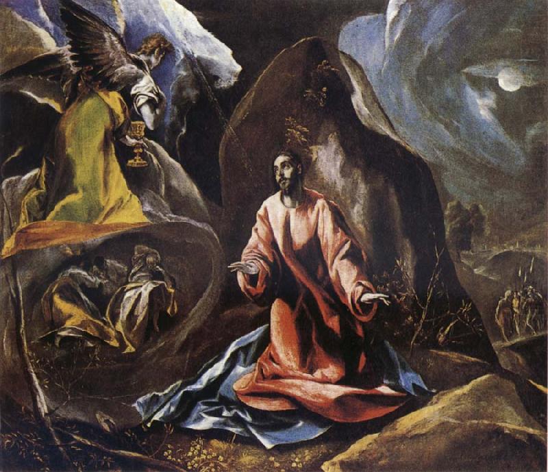 El Greco The Agony in the Garden china oil painting image